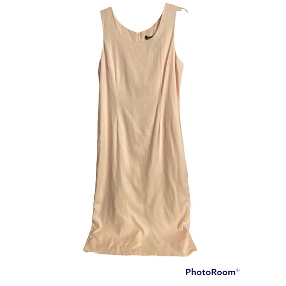 Samantha Rose Linen Dress/Jacket Set Size Missy 16 - Picture 2 of 11